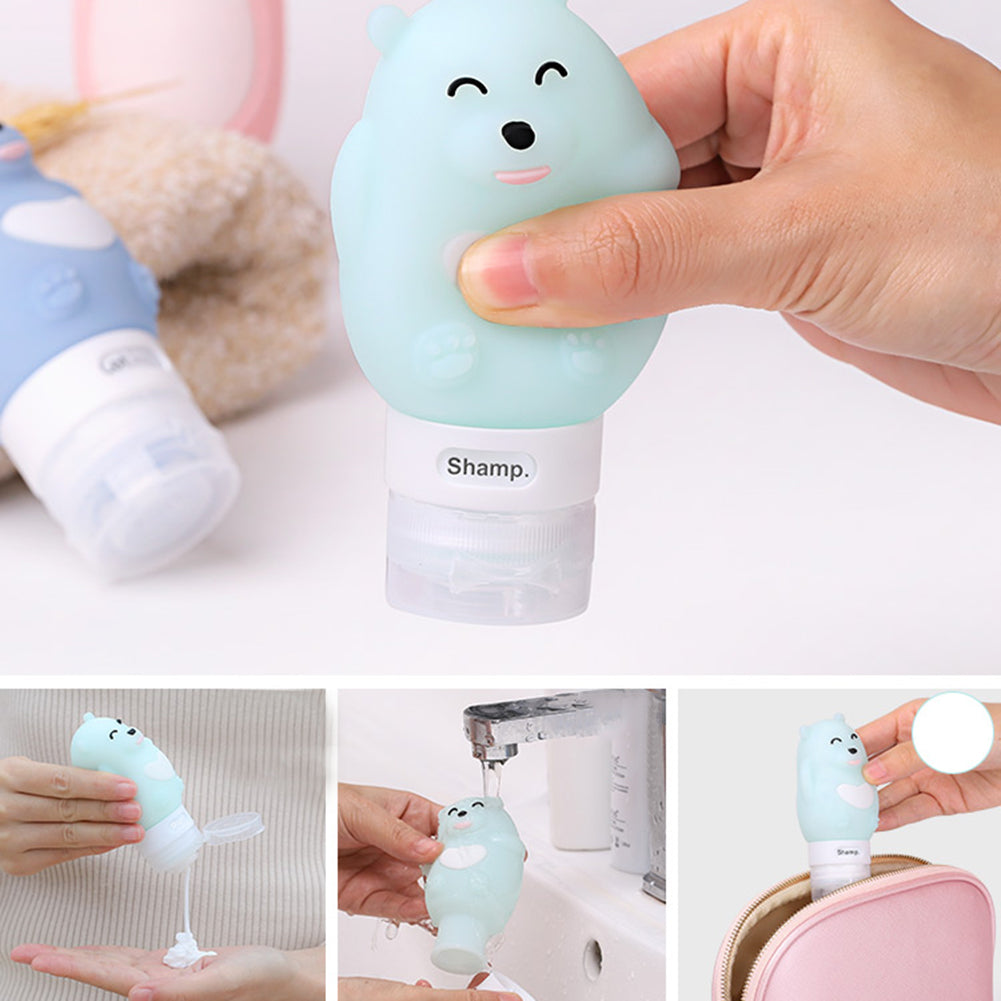 Portable Multi-purpose Silicone squeeze bottle