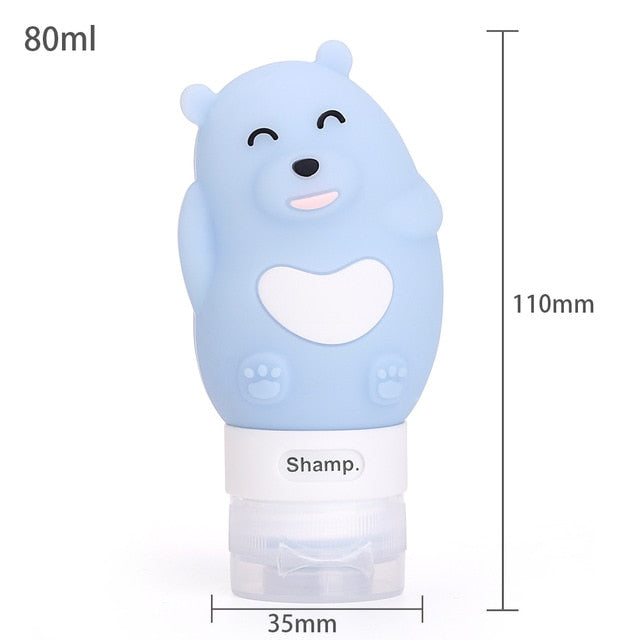 Portable Multi-purpose Silicone squeeze bottle