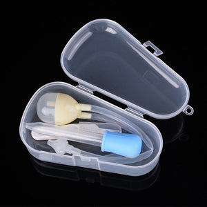 3pcs Newborn Kids Vacuum Suction Nasal Aspirator Set