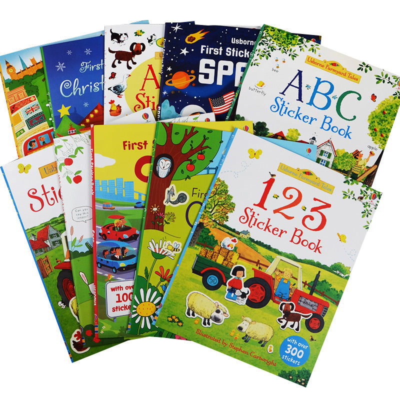 A4 size Children Cartoon Sticker books